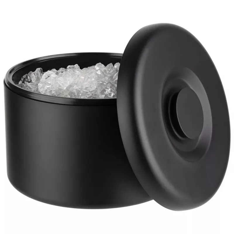 APS ARCTIC šaldymo dėžė 6L, juodas eloksiduotas aliuminis, polistireninis vidus 36006