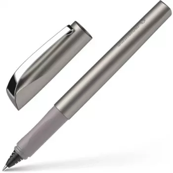 Schneider One Business rutulinis rašiklis, grafito-metališkas, 0,5 mm, juodas rašalas (186221)