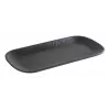 APS NERO GN 1/3 padėklas, 325 x 176 x 25 mm, juodas melaminas, sukraunamas, tinka plauti indaplovėje 85280