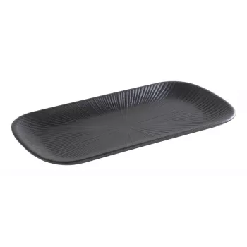 APS NERO GN 1/3 padėklas, 325 x 176 x 25 mm, juodas melaminas, sukraunamas, tinka plauti indaplovėje 85280