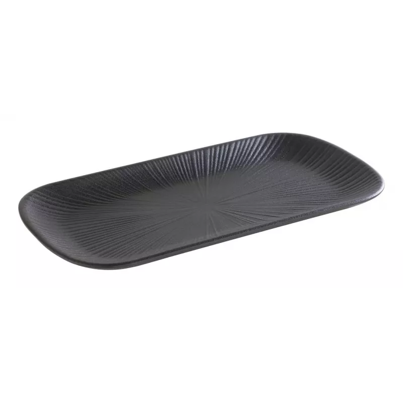 APS NERO GN 1/3 padėklas, 325 x 176 x 25 mm, juodas melaminas, sukraunamas, tinka plauti indaplovėje 85280