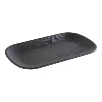 APS NERO GN 1/4 padavimo padėklas, melaminas, juodas, 265 x 162 x 25 mm 85281