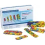 Holthaus Medical YPSIPLAST 40790 spalvotų pleistrų rinkinys, 50 vnt., hipoalergeninis, atsparus vandeniui, be latekso