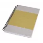 SIGEL Quicknote SN500 sąsiuvinis A5 liniuotė, geltona/pilka minkštais viršeliais, 160 psl.