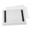 DURABLE vandeniui atsparus A5 magnetinis plakatų rėmelis, 5 vnt., juodas 505819