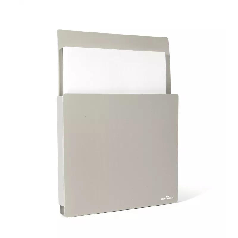 DURABLE lipnus prospektų laikiklis pilkas DIN A4 245 x 27 x 330 mm 507210