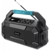 TechniSat VIOLA 231 OD DAB+ ir FM statybvietės radijas su Bluetooth, atsparus purslams IPX4, juodas