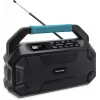 TechniSat VIOLA 231 OD DAB+ ir FM statybvietės radijas su Bluetooth, atsparus purslams IPX4, juodas
