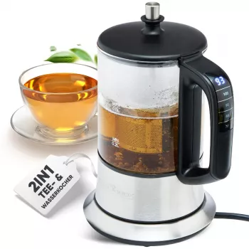 ProfiCook 501165 arbatos virimo aparatas 0,5 L 1100 W juodas - nerūdijantis plienas