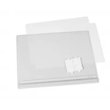 DURABLE 505719 vandeniui atsparus A5 lipnusis dokumentų kišenė, 5 vnt. paketas