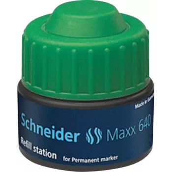 Schneider Maxx 640 žymeklio papildymo rašalas, žalias, 30 ml 164004