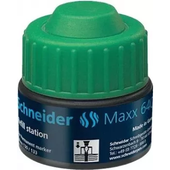 Schneider Maxx 640 žymeklio papildymo rašalas, žalias, 30 ml 164004