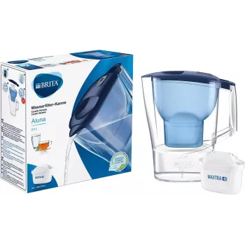 BRITA Aluna vandens filtravimo ąsotis 2,4 L, mėlynas