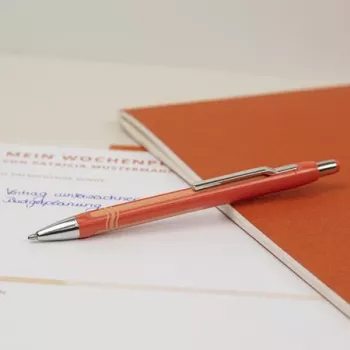 Schneider Epsilon tušinukas oranžinis su mėlynu rašalu 138606
