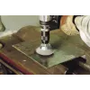 Wolfcraft 2108000 puodelinis šepetys su 1/4 colio (6,3 mm) kotu, 50 mm mazguota plienine viela, 12500 RPM