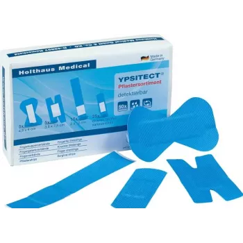 Holthaus Medical YPSITECT mėlynas aptinkamas pleistras, 50 vnt., 40600
