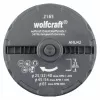 wolfcraft daugiadiskė gręžimo karūna Ø 25-65 mm, 6 geležtės, gręžimo gylis 23 mm (2165000)