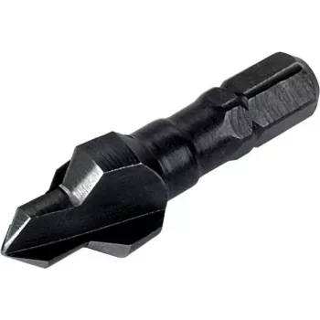 Wolfcraft 2546000 nusklembimo grąžtas 8 mm šešiabriaunis kotas 1/4 colio HSS vieno ašmenų 90°
