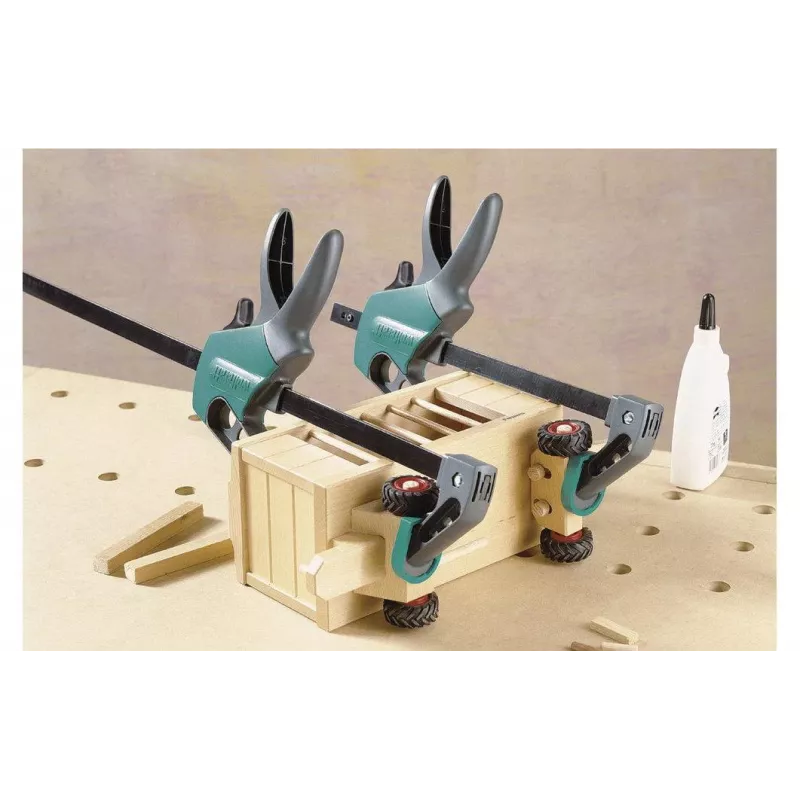 Wolfcraft EHZ Easy 75-500 vienos rankos spaustuvas 3023000, suspaudimo plotis 500 mm, gerklės gylis 75 mm