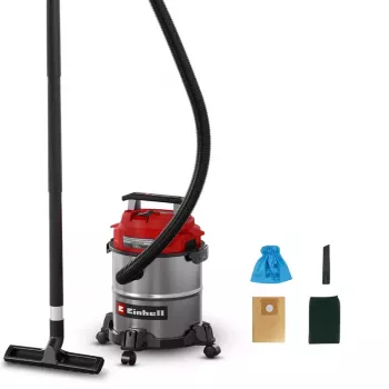 Einhell TC-VC 1240 S šlapio ir sauso siurbimo dulkių siurblys 12 L nerūdijančio plieno 1250 W 2347400