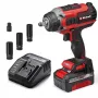 Einhell Professional IMPAXXO 18/450 akumuliatorinis smūginis veržliasukis 450 Nm 18V bešepetėlis su 4,0Ah baterija ir įkrovikliu 4510074