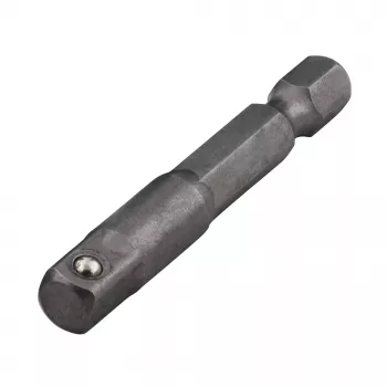 Wolfcraft 1579000 adapteris lizdams, 1/4 inch šešiabriaunis kotas į 1/4 inch kvadratinę pavarą, chromo vanadžio plienas