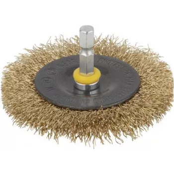 Wolfcraft diskinis šepetys su 1/4 inch (6,3 mm) kotu 2110000