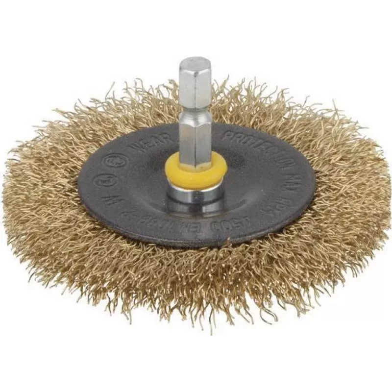 Wolfcraft diskinis šepetys su 1/4 inch (6,3 mm) kotu 2110000