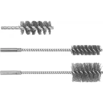 Wolfcraft 2104000 cilindrinis šepetys, 19 mm, gofruota plieninė viela, 6 mm kotas