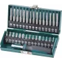 Wolfcraft 31 dalių apsauginių antgalių rinkinys su magnetiniu greito keitimo laikikliu, S2 plienas, 1/4 inch šešiabriaunis kotas, Phillips, Pozidriv, Torx, apsauginis Hex, Tri-Wing, Spanner, Torq-Set, Robertson, plyšinis 1386000