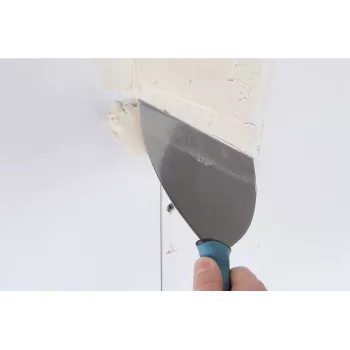 Wolfcraft 4047000 siūlių mentelė 255 mm x 150 mm, lanksti nerūdijančio plieno geležtė su ergonomiška rankena