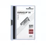 DURABLE Duraclip 2200-06 A4 dokumentų segtuvas su spaustuku, polipropilenas, mėlynas