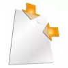DURABLE STANDARD A4 permatomi dokumentų įmautės, 100 vnt., 0,10 mm rPP, atidaromos iš viršaus ir dešinės 247819