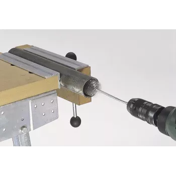 Wolfcraft cilindrinių šepečių rinkinys 2127000, 3 dalių, 15/20/25 mm, plieninė viela, šešiabriaunis kotas