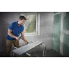 Wolfcraft 4358000 rankinis hermetiko pistoletas 310 ml kasetėms, lašėjimą stabdantis, 360° pasukamas laikiklis, ergonomiška dviejų komponentų rankena, juodas/raudonas