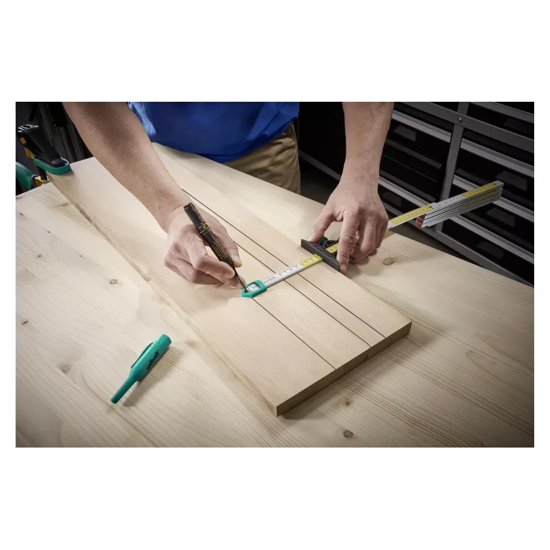 Wolfcraft 5221000 kreipiančiosios atraminė stabdė, plastikinė, juoda
