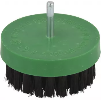 Wolfcraft 2713000 poliravimo šepetys, 80 mm skersmens, medvilninis, 6 mm kotas, 4500 RPM
