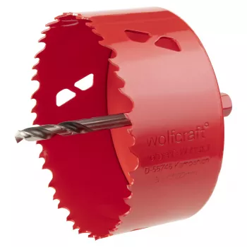 Wolfcraft 5493000 bi-metalinė kiaurymių pjūklo karūnėlė 100 mm