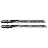 Wolfcraft 2379000 3 dalių siaurapjūklio ašmenų rinkinys T-koto HCS 100 mm 10 TPI medienai ir plastikui