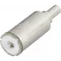 wolfcraft 5924000 deimantinis grąžtas 6 mm porcelianiniam keramikos dirbiniui, granitui, plytelėms, nerūdijančiam plienui