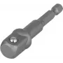 Wolfcraft 2414000 adapteris 1/4 inch pavarai į 1/2 inch galvutę, 72 mm, chromo vanadžio plienas