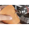Wolfcraft 5988000 deimantinių šlifavimo antgalių rinkinys, rutulio ir kūgio formos, 3 dalių