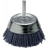 Wolfcraft nailoninė puodelinė šepetėlis, 1/4 inch (6,3 mm) kotas, 50 mm skersmuo, 4500 RPM 2729000