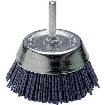 Wolfcraft nailoninė puodelinė šepetėlis, 1/4 inch (6,3 mm) kotas, 50 mm skersmuo, 4500 RPM 2729000