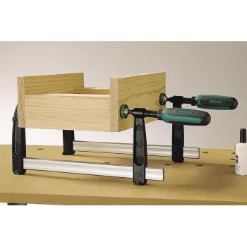 wolfcraft SZ 120-700 sraigtinis spaustuvas 700 mm juodas / pilkas 3622000
