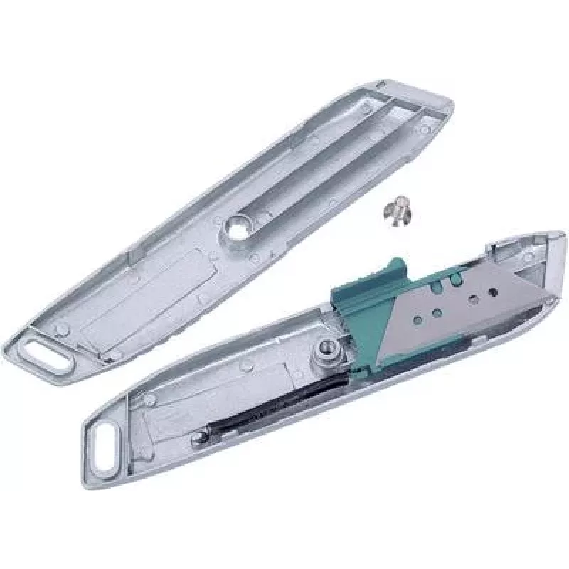 wolfcraft saugos peilis 4134000 su automatiniu geležtės įtraukimu