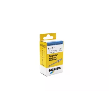 GESIPA PolyGrip® aklinos kniedės iš nerūdijančio plieno 4,0 x 17,0 mm, 50 vnt. 1464826