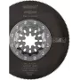 Wolfcraft 4244000 segmentinis pjūklo diskas 85 mm HSS osciliaciniams daugiafunkciams įrankiams, 1 vnt.