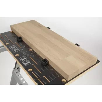 wolfcraft 6172000 Prispaudžiamųjų žandų rinkinys Master darbastalių