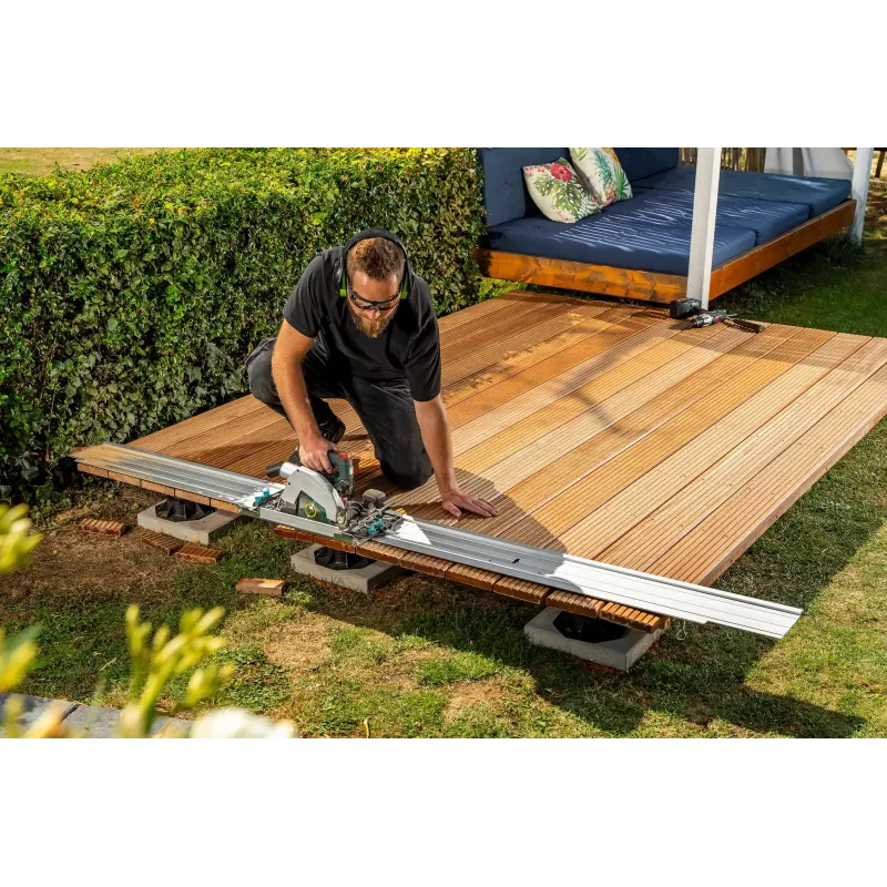 wolfcraft FKS 145 kreipiančiosios liniuotės prailginimo rinkinys, prailgina iki 255 cm (6914000)